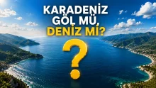 Karadeniz göl mü deniz mi sorusunu anlatan Karadeniz görseli