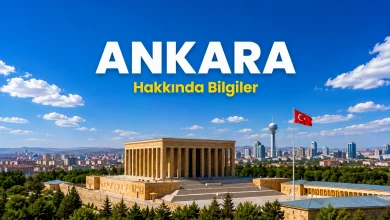 Ankara hakkında bilgiler için Anıtkabir ve başkent Ankara manzarası