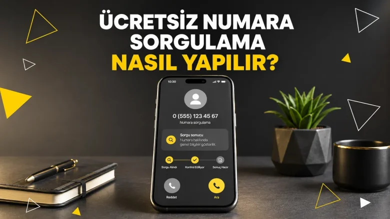 Ücretsiz numara sorgulama nasıl yapılır başlıklı telefon numarası sorgulama görseli