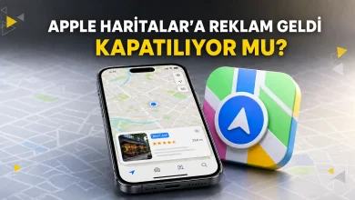Apple Haritalar reklamları ve reklamları kapatma seçeneği