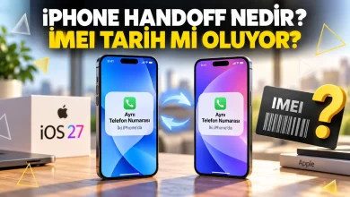 iPhone Handoff aynı numara iki iPhone ve IMEI